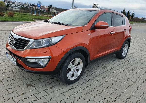 Kia Sportage cena 49900 przebieg: 158000, rok produkcji 2012 z Zambrów małe 46